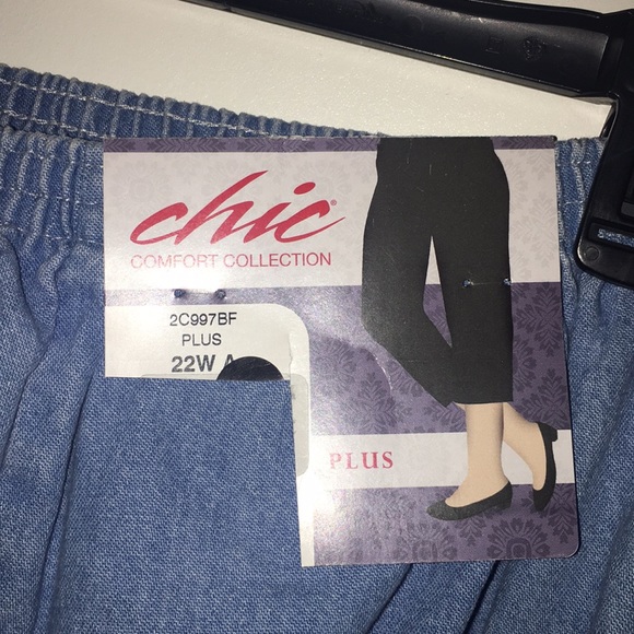 chic capris plus size